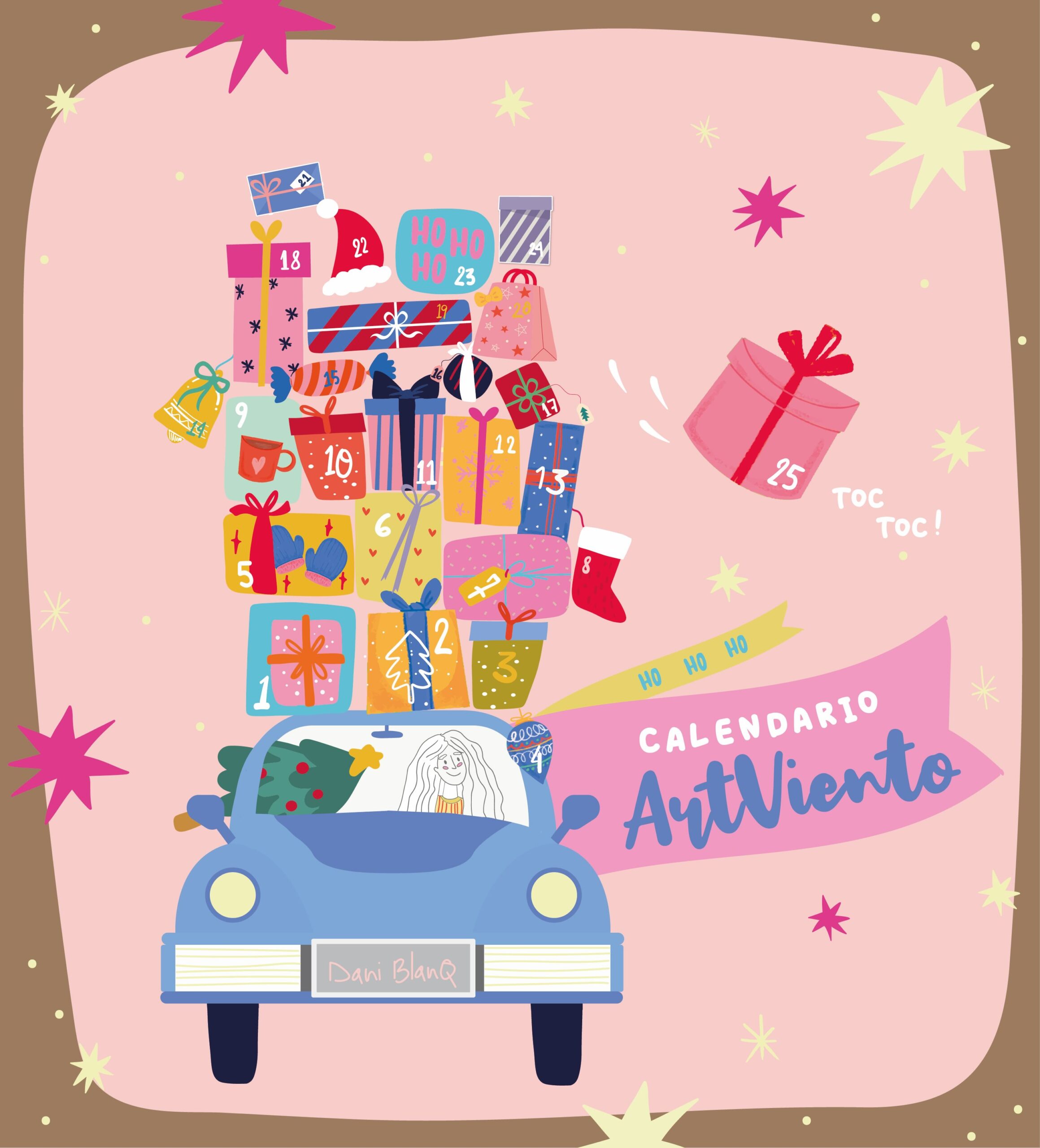Calendario de Artviento Dani BlanQ 2024