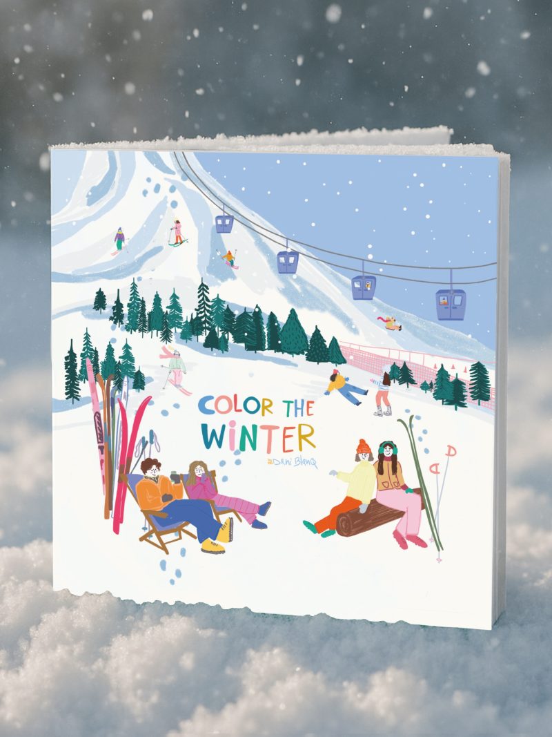 Coloring Book Color the Winter