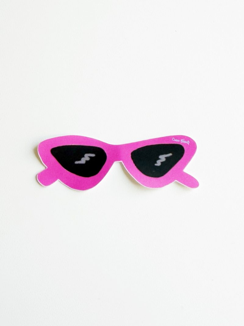 Sticker Gafas Glow