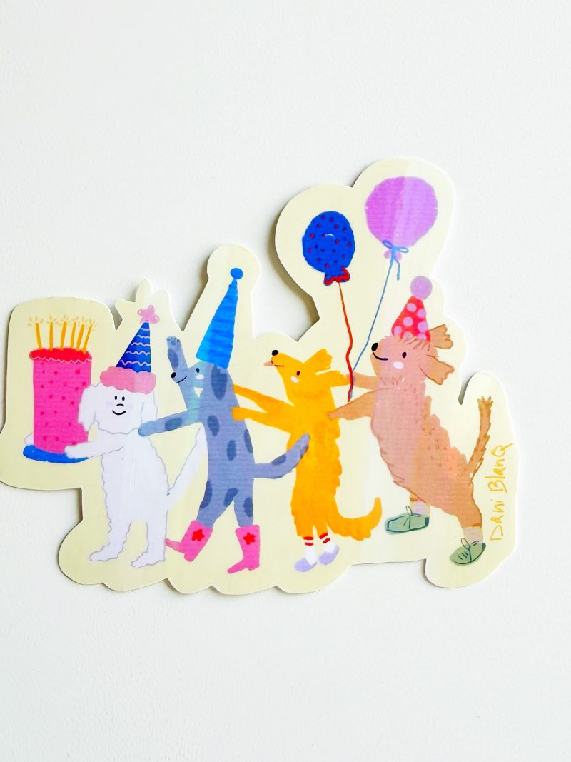Sticker Fiesta de Perros