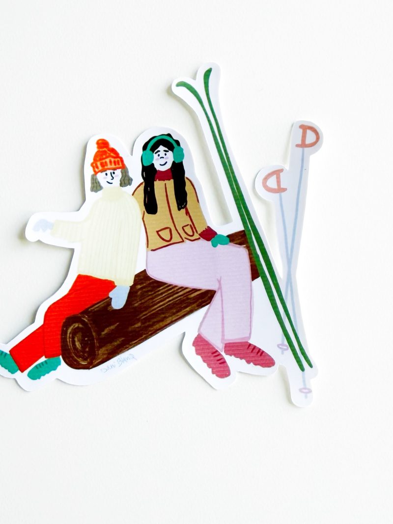 Sticker Chicas Sky