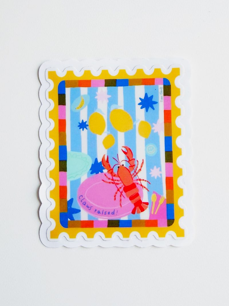 Sticker Lobster